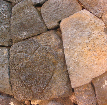 Heart on Rock